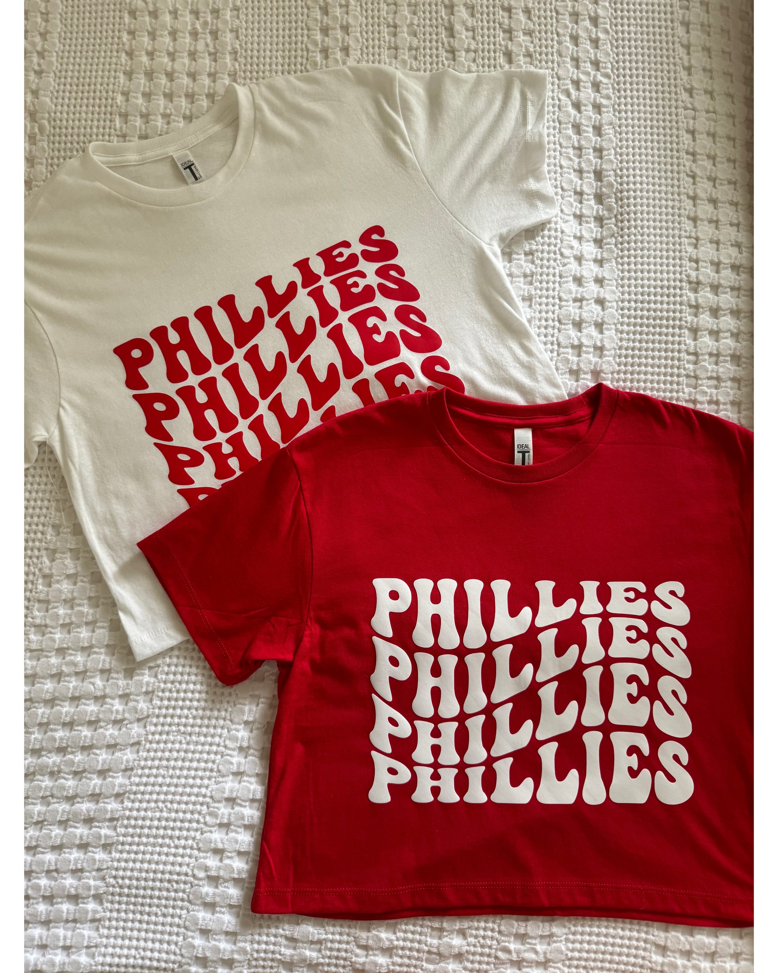 Phillies crop top hot sale
